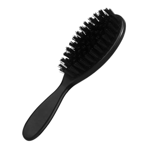 Anneome Praktische Bartbürste für Herren Leichte Ölkopf stylingbürste Langlebige Haarschneidebürste für Salon und Barbershop Buschiger Nackenhaarstaubwedel für Haarschnitt und Bartpflege von Anneome