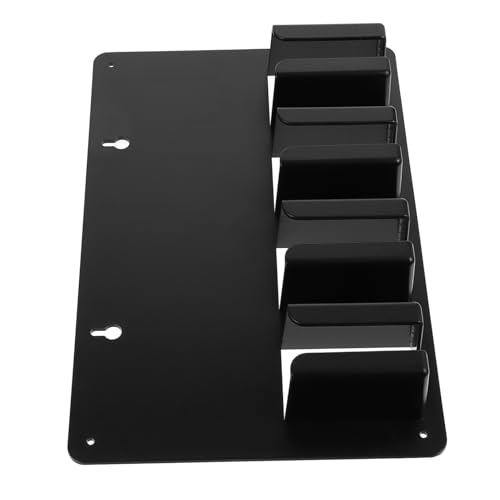 Anneome Praktischer Elektrischer Haarschneider Halter Schwarz Robuster Clipper Ständer mit Wasserfestem Platzsparendem Design für Friseure und Barbier Werkzeuge Organizer von Anneome