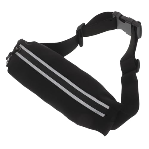 Anneome Reflektierender Outdoor-Sport Hüftgurt Wasserabweisend Atmungsaktiv Verstellbar Schlankes Design Lauf Fahrrad-Tasche für Damen und Herren für Jogging Wandern und Workout von Anneome