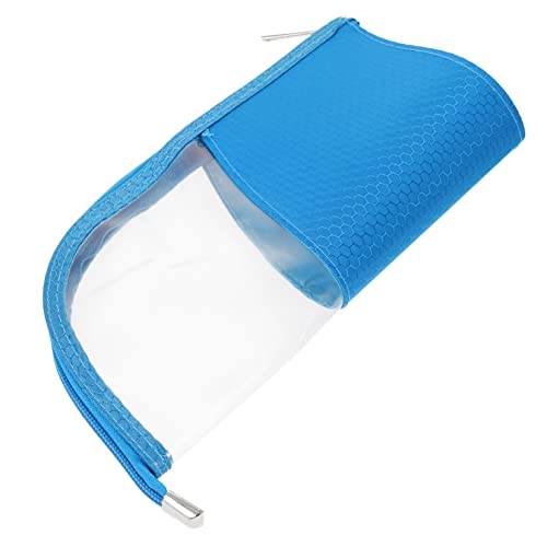 Anneome Reise Kosmetiktasche Transparent Design Wasserdichtes Make Up Organizer für Pinsel und Kosmetik Kleine Make Up Tasche für Damen für Reisen und Alltag von Anneome