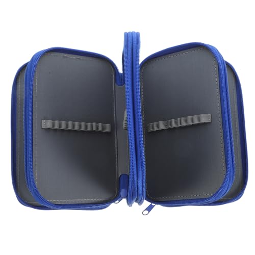 Anneome Federmäppchen Mit Reißverschluss Stifte Tasche Aus Schreibwarenhalter Mit Großem Fassungsvermögen Organizer Für Stifte Und Bleistifte Leicht Zu Reinigen Und Tragbar von Anneome