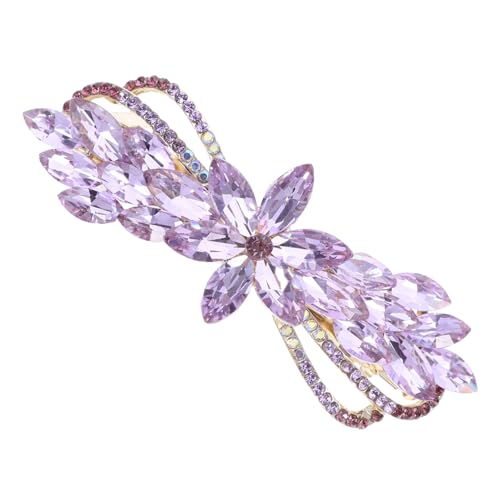 Anneome Strass Haarspange Damen Große Federklammer Glitzer Haarschmuck für Frauen Vielseitige Haarklammer für Dickes und Zartes Haar Stylisches Accessoire für Alltag und Besondere Anlässe Anneome Strass Haarspange Damen Große Federklammer Glitzer Haarschmuck für Frauen Vielseitige Haarklammer für Dickes und Zartes Haar Stylisches Accessoire für Alltag und Besondere Anlässe von Anneome