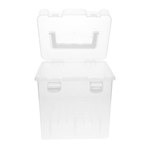 Anneome Bleistift-Organizer Mit Fächern Aus Kunststoff Transparenter Stiftebehälter Für Schreibwaren Vielseitige Aufbewahrungsbox Zum Organisieren Von Bastelstiften Und Werkzeugen von Anneome