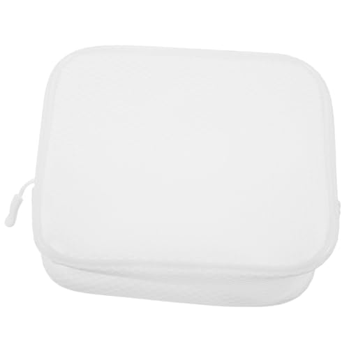 Anneome Unisex Eva Kosmetiktasche Weiß Reise Make Up Tasche Tragbar Organizer Für Damen Herren Camping Business von Anneome