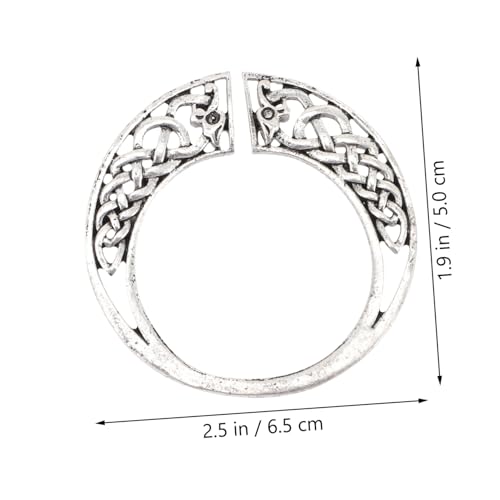 Anneome Viking Knoten Haarklammer aus Keltische Retro Haarspange Eleganter Haarschmuck für Damen und Mädchen Passend für Haartypen Stilvolles Nordisches Accessoire von Anneome