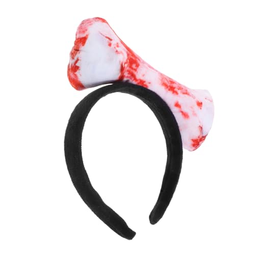 Anneome Weiches Stoff Haarreif mit Realistischer Knochenform Langlebiges Party und Festivalzubehör Bequemes Haarschmuck Accessoire für Maskenbälle Halloween Cosplay und Festliche Anlässe von Anneome