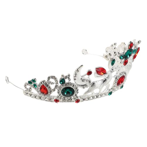 Anneome Weihnachtliche Braut-haarreif Eis-themen Krone mit Funkelnden Strass Rentier Schneeflocke Haarschmuck für Halloween Hochzeit Party Festliche Kopfbedeckung von Anneome