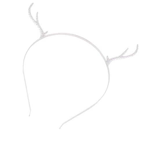 Anneome Weihnachtliches Haarband Geweih-design Metalllegierung Party Haarreif Damen Kostümfest Zubehör Weihnachtsfeier Karneval Cosplay von Anneome