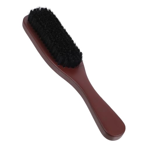 Anneome Wildschweinborsten Haarbürste für Lockiges Haar Entwirrend Sanft zur Kopfhaut aus Holz Multifunktionale Bart und Stylingbürste Antistatisch für Männer und von Anneome