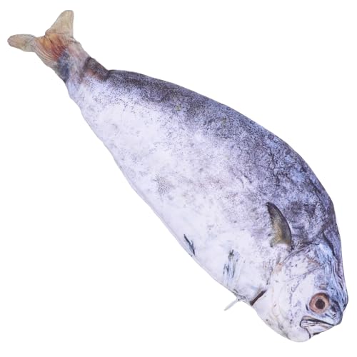 Anneome wasserdichte Realistische Fisch Form Federmäppchen Vielseitige Stifttasche und Kosmetiktasche mit Großem Innenraum Lustiges Originelles Schreibwaren Reiseetui Niedlicher von Anneome