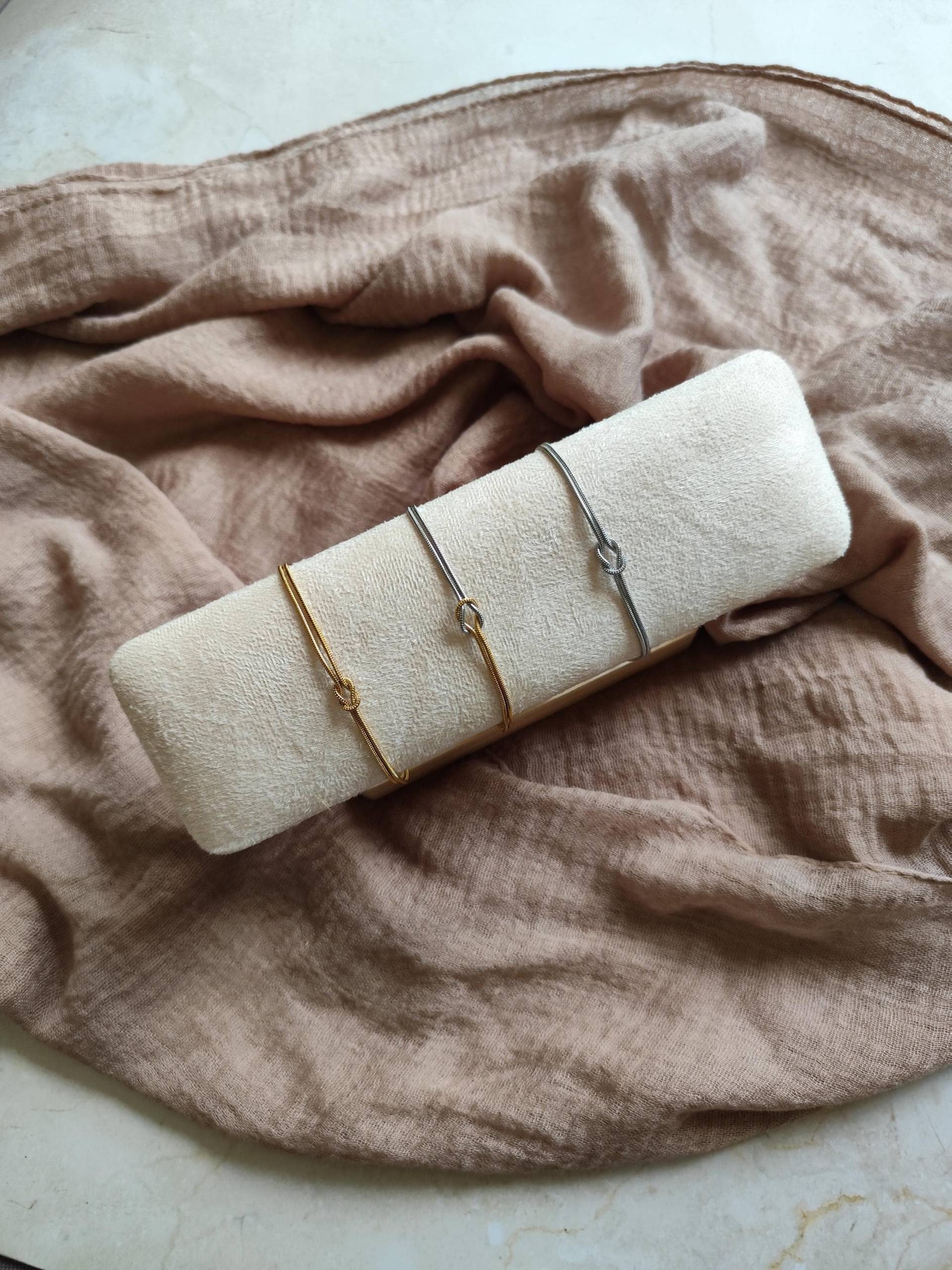 Bicolor Armband | Infinity| Silber Gold von AnnesAccessoires