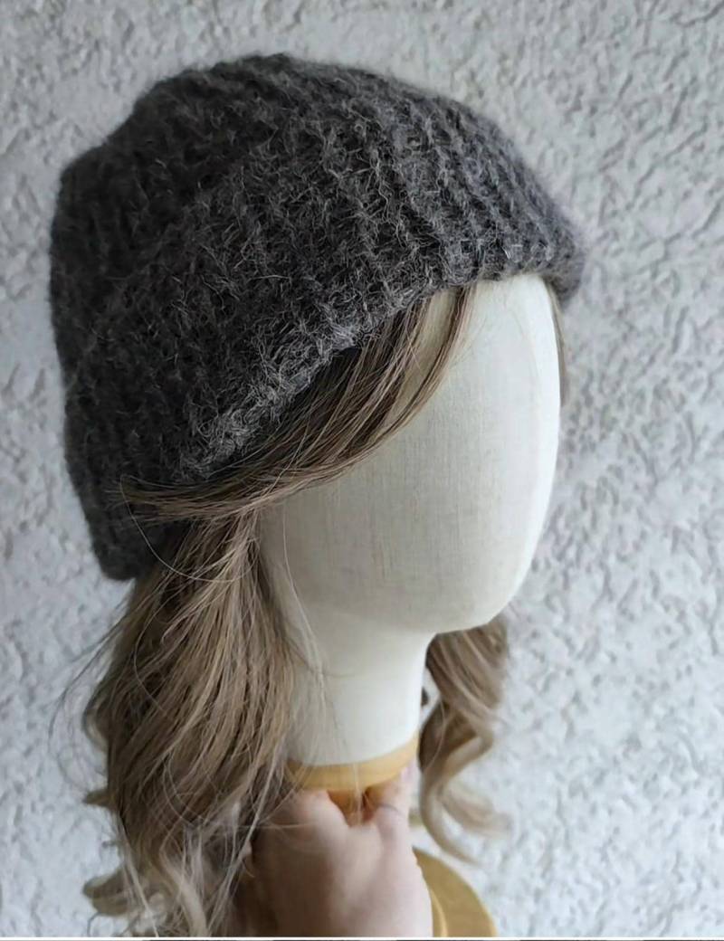 Mütze Alpaka | Seide Beanie Fisher Man Mütze| Grobstrick Knitted Mütze Alpaka | Seide Beanie Fisher Man Mütze| Grobstrick Knitted von AnnesAccessoires