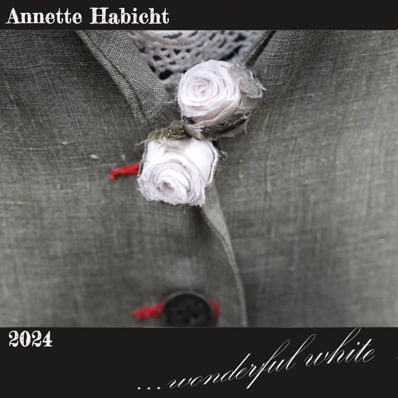 Zwei Rosen Mit Ausgefransten Blättern, Antikes Leinen, Handgenäht, Clip Befestigt, Wundervoll Weiss Zwei Rosen Mit Ausgefransten Blättern, Antikes Leinen, Handgenäht, Clip Befestigt, Wundervoll Weiss von AnnetteHabicht