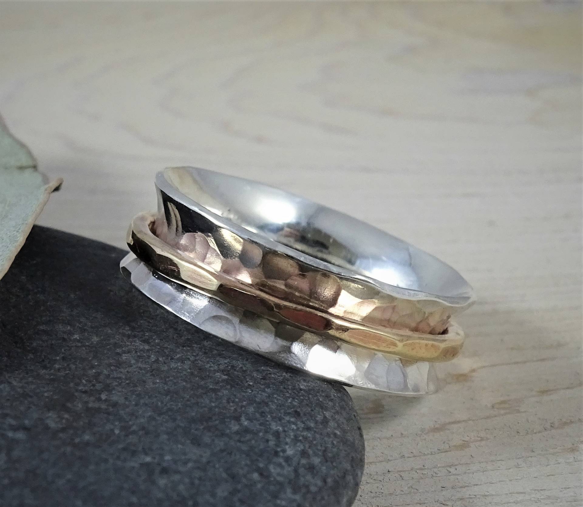 Fidget Ring | Spinner Sorgenring Für Männer Frauen Figet Midi Daumen Dreh Die Finger, Figur Handgefertigt in Den Usa Fidget Ring | Spinner Sorgenring Für Männer Frauen Figet Midi Daumen Dreh Die Finger, Figur Handgefertigt in Den Usa von AnnieRandlett