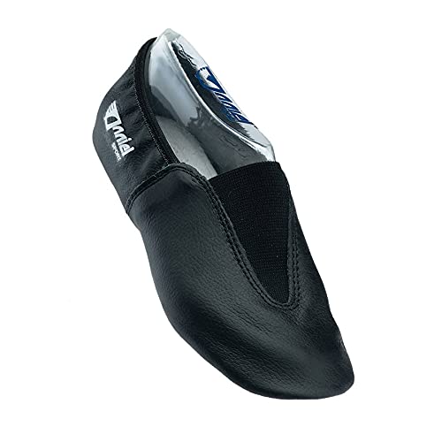 Anniel 2038 Gymnastikschuhe aus Leder. 100% Made in Italy (25, Schwarz) von Anniel