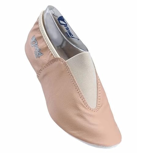 Anniel 2038 - Turnschläppchen Mädchen, Jungen und Erwachsen, Gymnastikschuhe Unisex aus Leder 100% Made in Italy, Ballettschuhe Kinder Mädchen, Schläppchen, Ballettkleidung von Anniel
