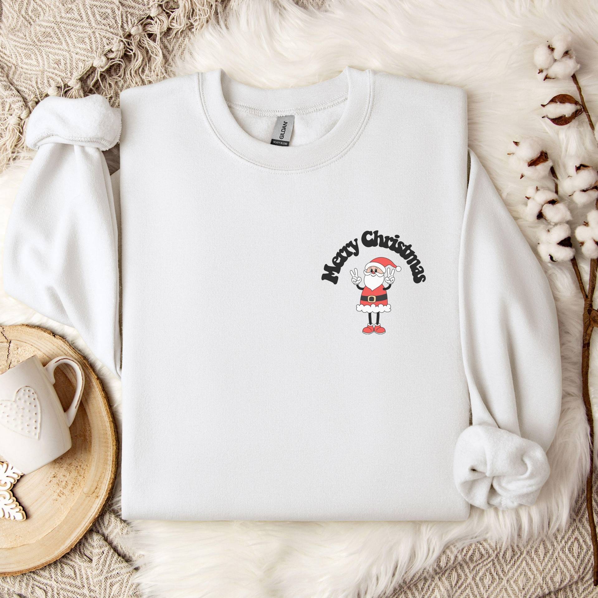 Christmas Sweater, Sweater Damen, Herren, Pullover Weihnachten, Weihnachts Retro Weihnachten von AnniesBeautifulMinds