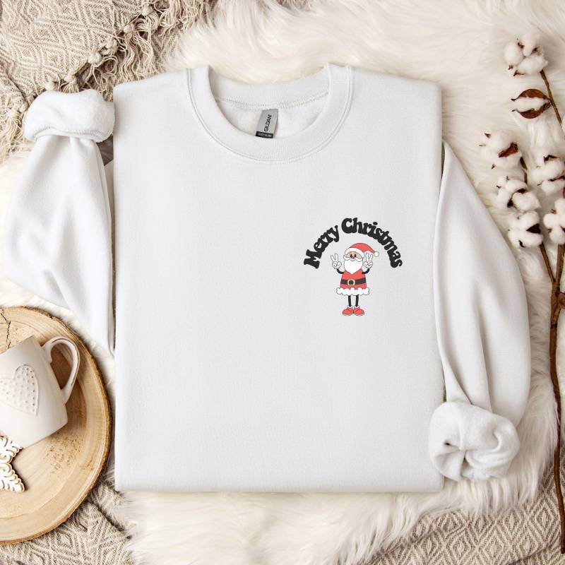 Christmas Sweater, Sweater Damen, Herren, Pullover Weihnachten, Weihnachts Retro Weihnachten von AnniesBeautifulMinds