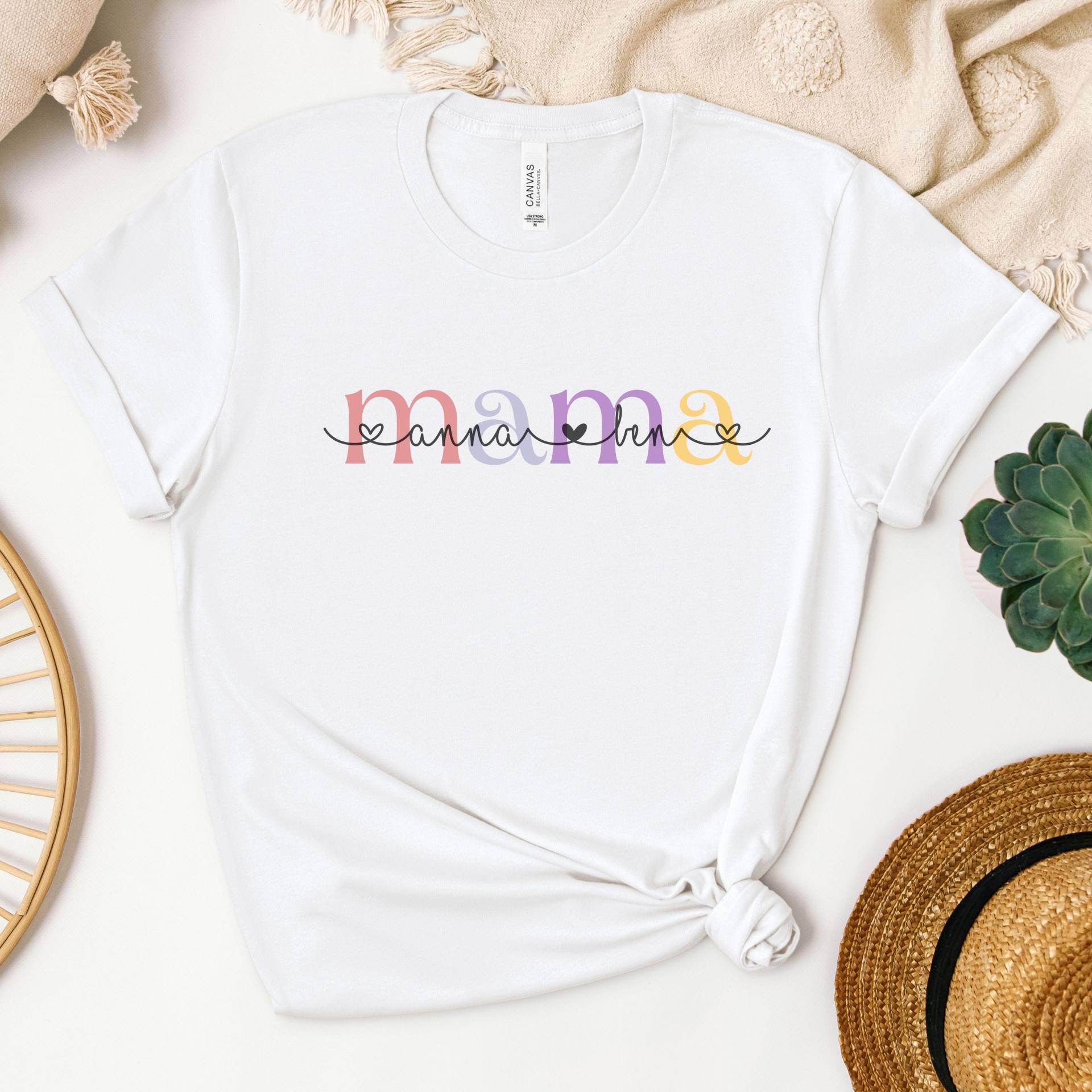 Personalisierts Mama T-Shirt Personalisiertes Shirt Geschenk Geburtstag Weihnachtsgeschenk Muttertagsgeschenk Personalisierts Mama T-Shirt Personalisiertes Shirt Geschenk Geburtstag Weihnachtsgeschenk Muttertagsgeschenk von AnniesBeautifulMinds