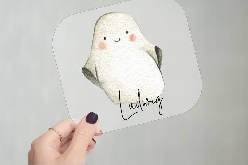 Bügelbild | Geist Halloween Personalisiert Gespenst Bügelbild | Geist Halloween Personalisiert Gespenst von Anniundava