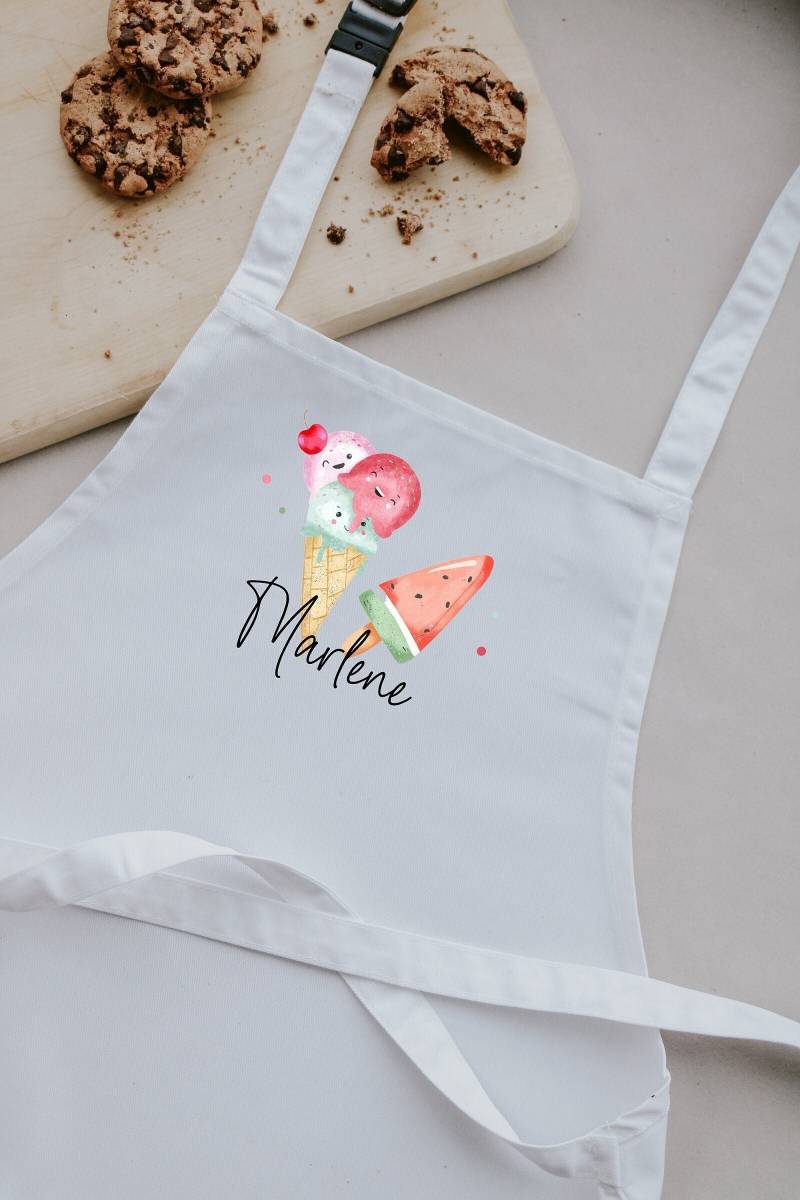 Kinderschürze | Kochschürze Backschürze Für Kinder Schürze Personalisiert 2 Größen Malschürze Eis Kinderschürze | Kochschürze Backschürze Für Kinder Schürze Personalisiert 2 Größen Malschürze Eis von Anniundava