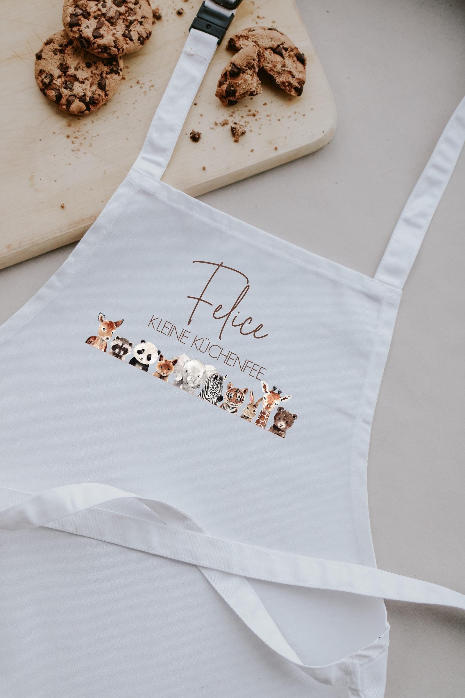 Kinderschürze | Kochschürze Backschürze Für Kinder Schürze Personalisiert 2 Größen Malschürze Tierbabys Kinderschürze | Kochschürze Backschürze Für Kinder Schürze Personalisiert 2 Größen Malschürze Tierbabys von Anniundava