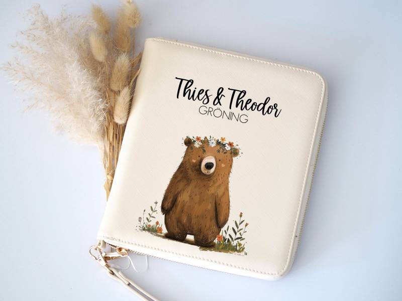 U-Hefthülle Organizer | Reiseorganizer Familienorganizer Waldtiere Boho von Anniundava