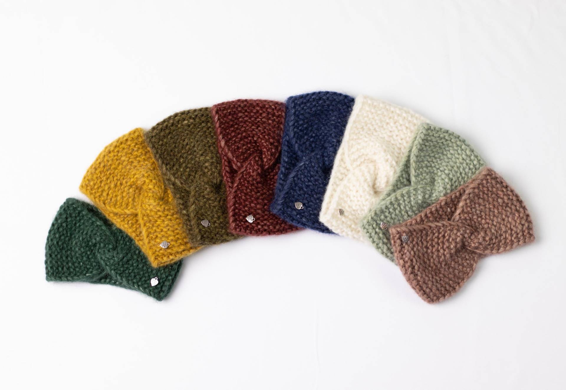 Baby Alpaka Stirnband, Mädchen Strickstirnband, Kinder Stirnband Handgestrickt, Viele Farben von Annknitting4you