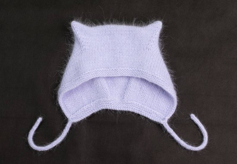 Angora Katzenohrmütze, Gestrickte Wintermütze, Mütze, Lavendel, Damen Mütze Handgestrickt, Kitty-Mütze Angora Katzenohrmütze, Gestrickte Wintermütze, Mütze, Lavendel, Damen Mütze Handgestrickt, Kitty-Mütze von Annknitting4you