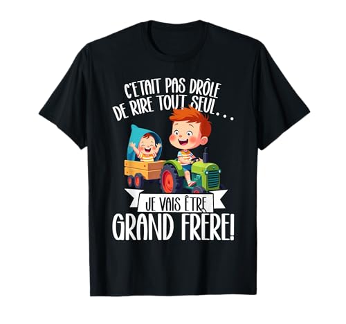 Großer Bruder Kind Jungen Schwangerschaft Ankündigung Baby T-Shirt Großer Bruder Kind Jungen Schwangerschaft Ankündigung Baby T-Shirt von Annonce Grossesse Grand Frère Cadeaux Pour Garçons