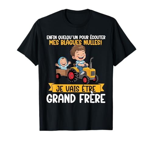 Ich werde Großer Bruder Ankündigung Schwangerschaft Offenbarung Baby T-Shirt Ich werde Großer Bruder Ankündigung Schwangerschaft Offenbarung Baby T-Shirt von Annonce Grossesse Grand Frère Cadeaux Pour Garçons