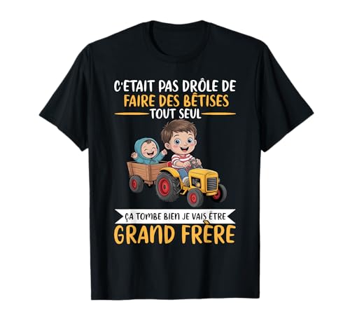 Ich werde großer Bruder Ankündigung Schwangerschaft Baby T-Shirt Ich werde großer Bruder Ankündigung Schwangerschaft Baby T-Shirt von Annonce Grossesse Grand Frère Cadeaux Pour Garçons