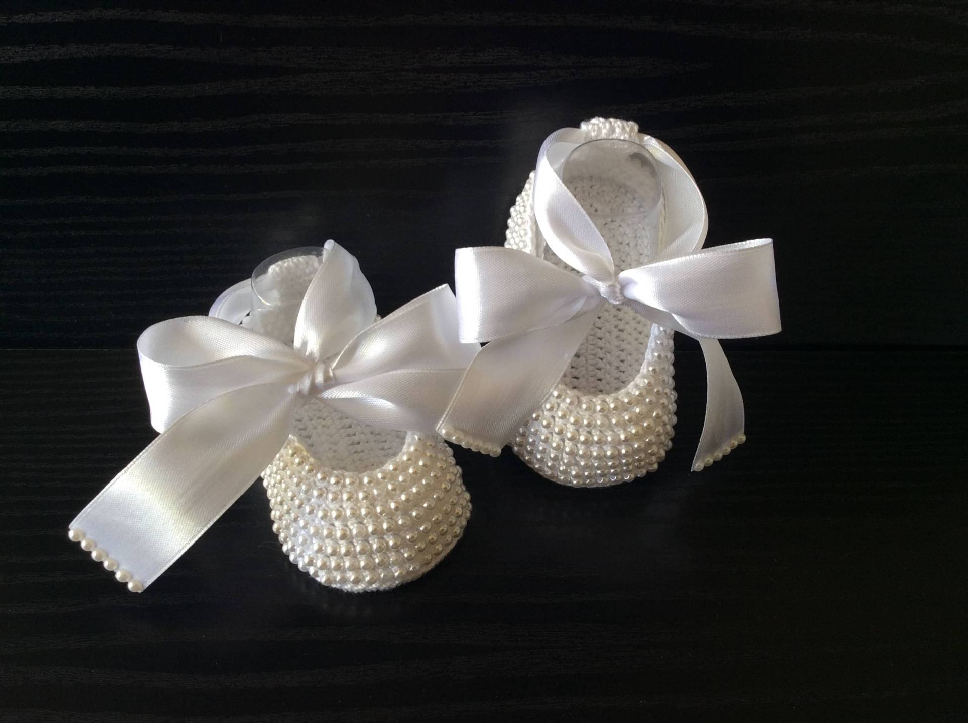 Жемчуug Крючком Деutская Обувь. Принцесса Бе Elые Тапочки.ручtassel. Dose Anhänger von AnnoushkaFashion