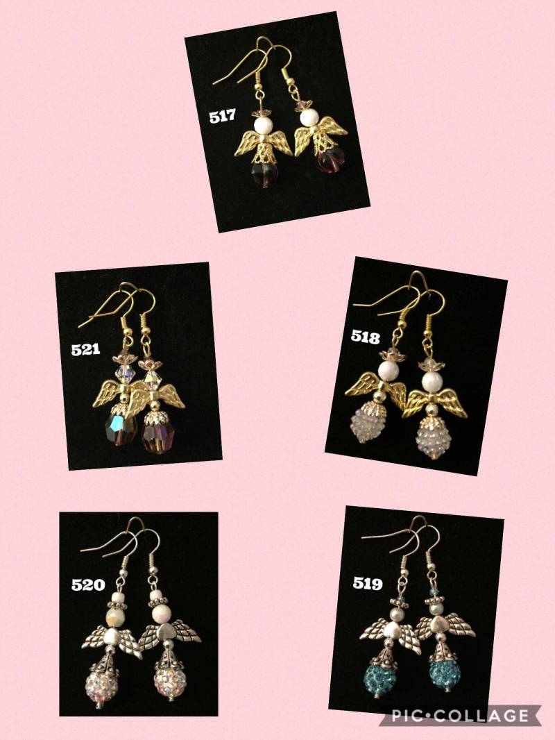 Engel Ohrringe Weihnachten Schmuck Artikel Nr. 517 Bis 521 Engel Ohrringe Weihnachten Schmuck Artikel Nr. 517 Bis 521 von AnnsUnlimitedAcces