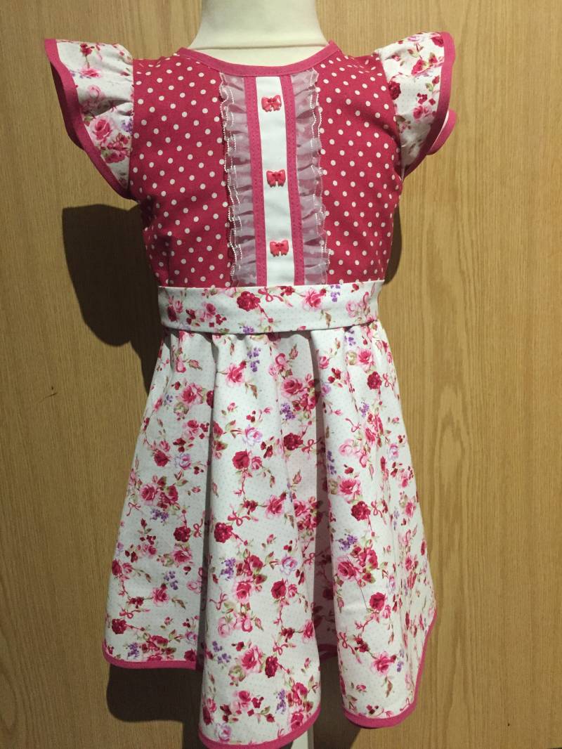 Kinderkleidung, Sommerkleid Kurzarm von AnnushkaDe