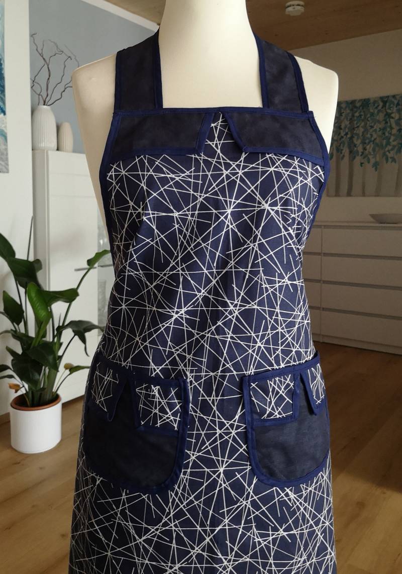 Küchenschürze Für Eine Moderne Fraukochschürzebackschürzegrillschürzegeschenke Muttertag/Weihnachten Geburtstag von AnnushkaDe