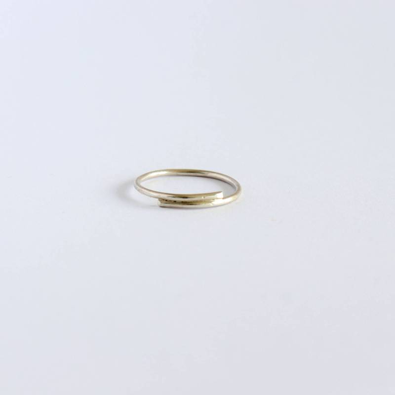Silber Überlappungsring Silber Überlappungsring von AnologyStudio