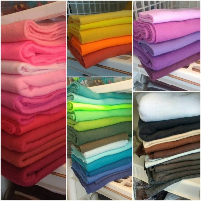 Aktuelle Anti Pill Fleece Farben Verfügbar von AnomalousCreations