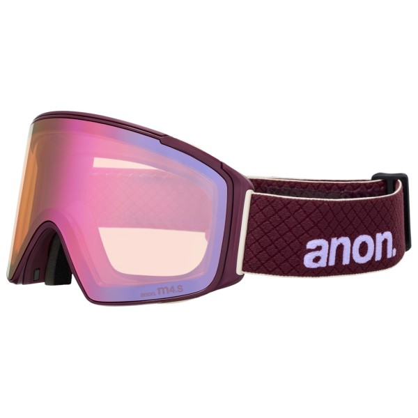 Anon - M4S S1 (VLT 53%) (Cyl.) + Bonus Lens S2 (VLT 21%) - Skibrille rosa von Anon