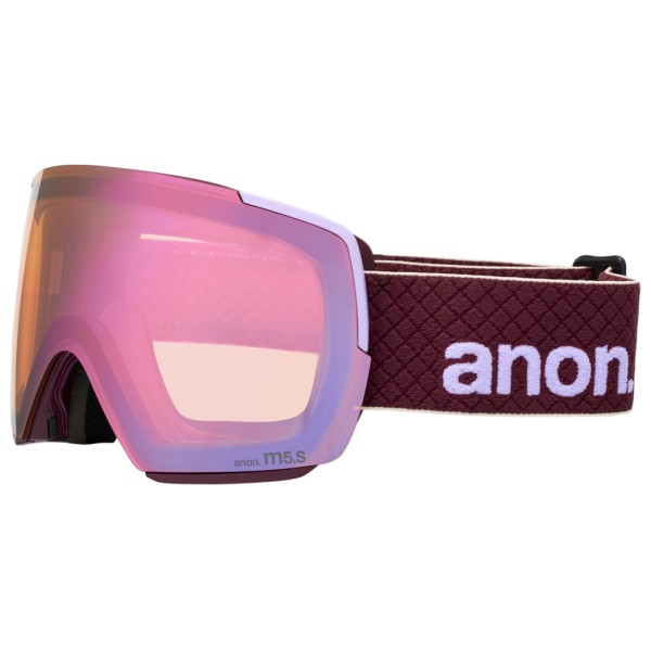Anon - M5S S1 (VLT 53%) + Bonus Lens S2 (VLT 21%) - Skibrille rosa von Anon