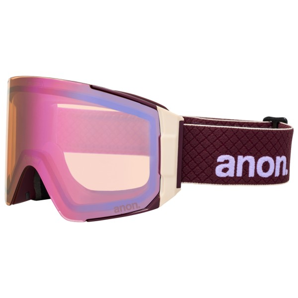 Anon - Sync S1 (VLT 53%) + Bonus Lens S2 (VLT 21%) - Skibrille rosa von Anon