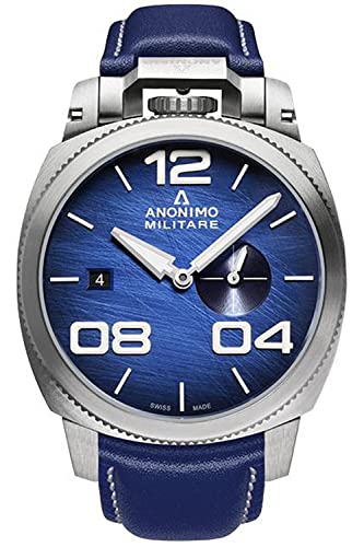 Anonimo Militare Herren Uhr analog Automatik mit Leder Armband AM102001003A03 von Anonimo