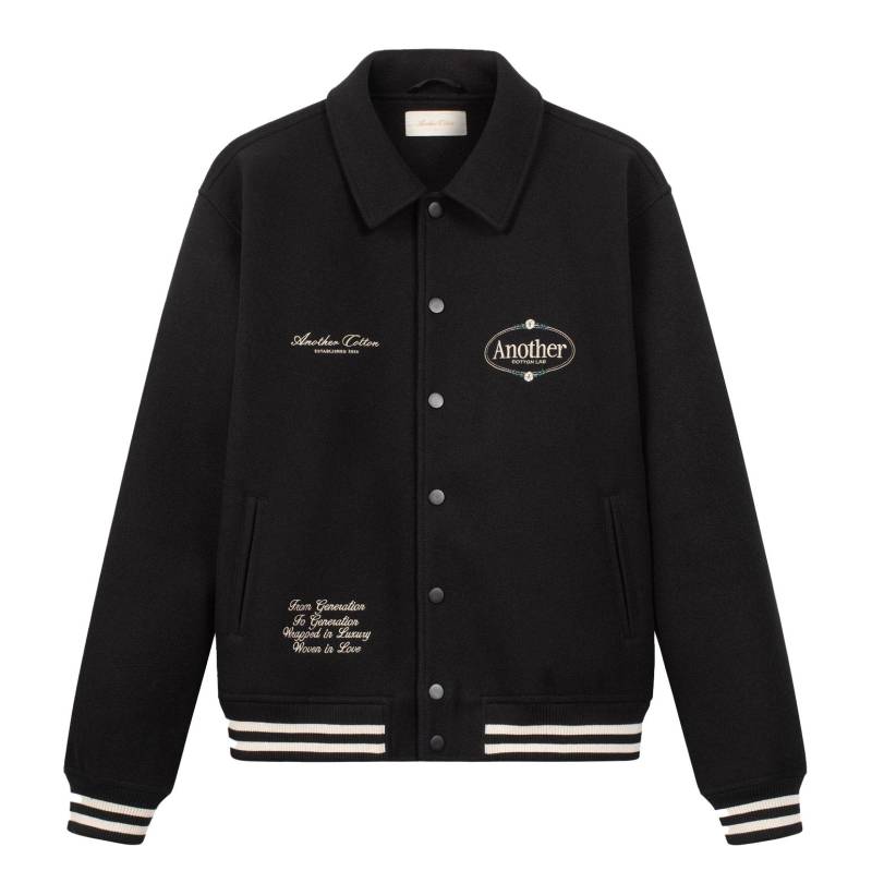Another Cotton Lab Chest Logo College Jacket Another Cotton Lab Chest Logo College Jacket von Another Cotton Lab