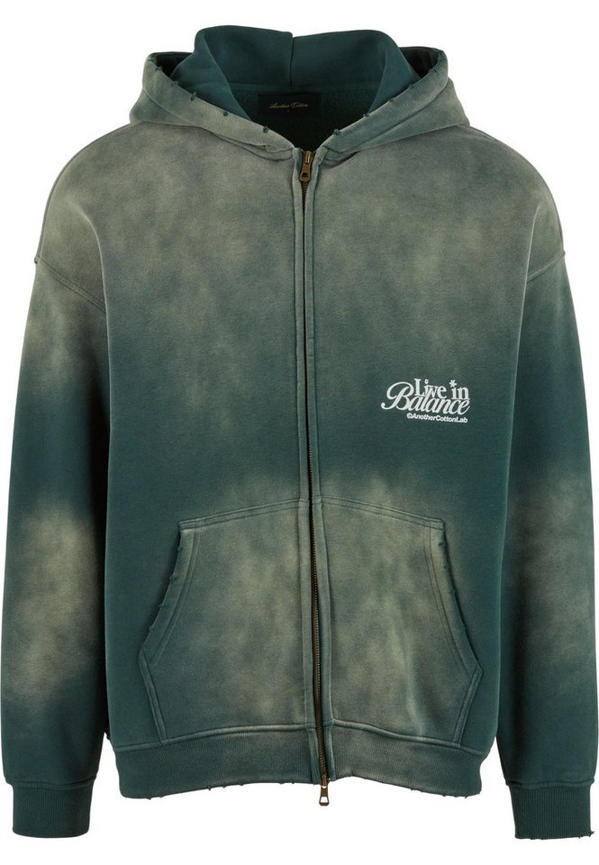 Another Cotton Lab Kapuzensweatshirt Another Cotton Lab Live in Balance Heavy Oversized Zip Hoodie (1-tlg) von Another Cotton Lab