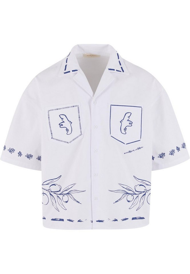 Another Cotton Lab Langarmhemd Another Cotton Lab Aquarel Print Shirt (1-tlg) von Another Cotton Lab