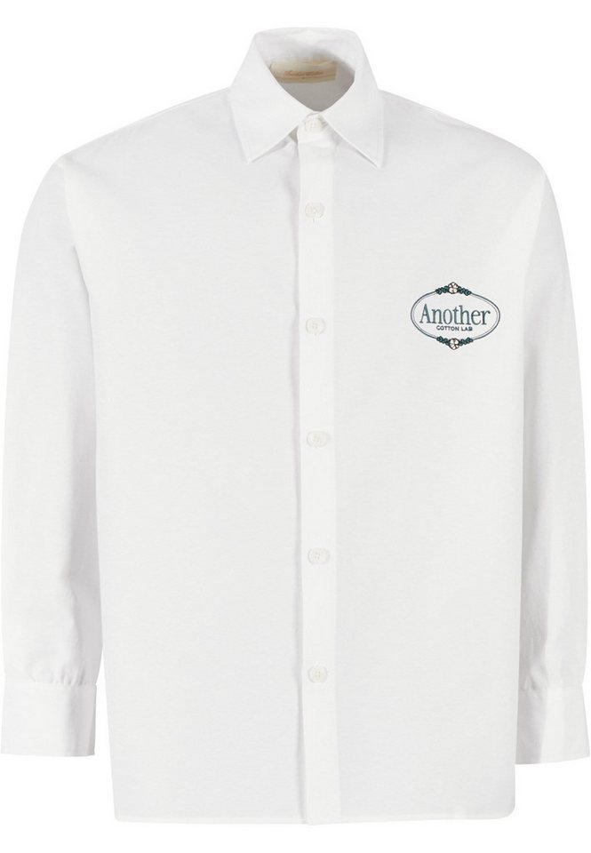 Another Cotton Lab Langarmhemd Another Cotton Lab Logo Button Down Shirt (1-tlg) von Another Cotton Lab
