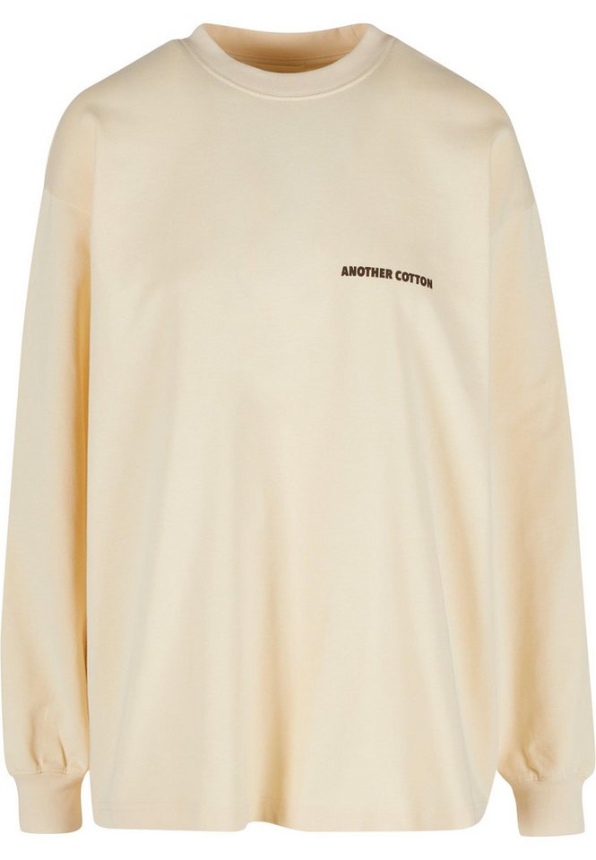 Another Cotton Lab Longsleeve Another Cotton Lab Coffee Date Oversized Longsleeve (1-tlg) von Another Cotton Lab