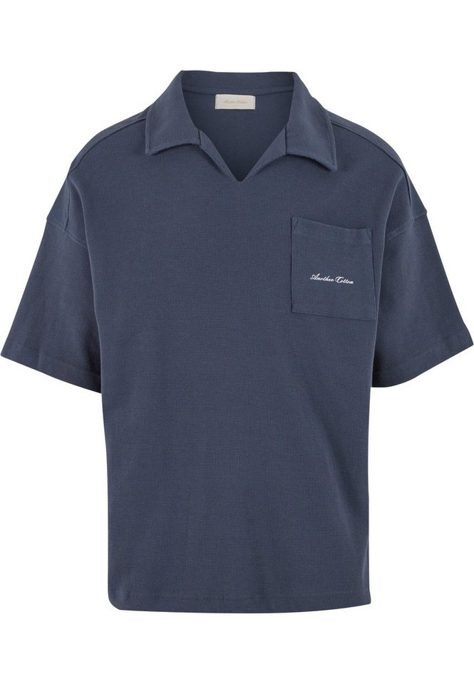 Another Cotton Lab Poloshirt Another Cotton Lab Another Waffle Oversized Polo Shirt (1-tlg) von Another Cotton Lab