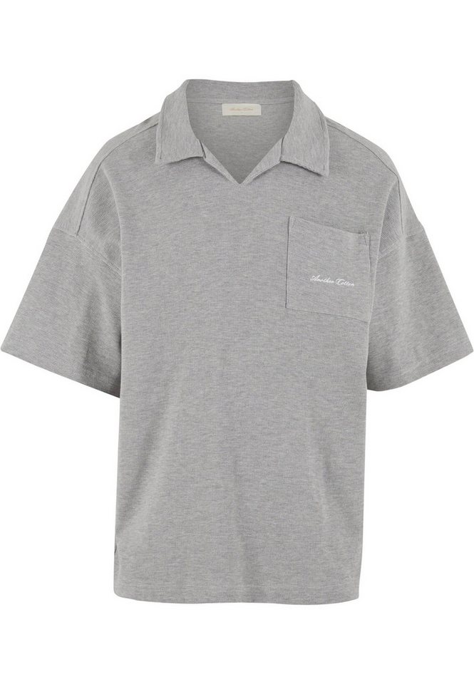 Another Cotton Lab Poloshirt Another Cotton Lab Another Waffle Oversized Polo Shirt (1-tlg) von Another Cotton Lab