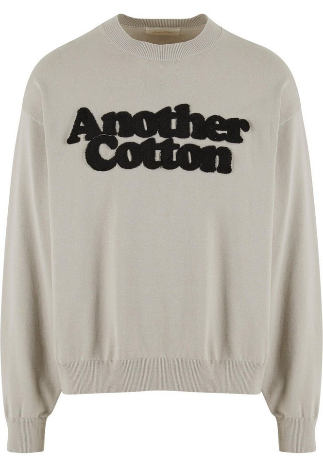 Another Cotton Lab Rundhalspullover Another Cotton Lab Another Chenille Oversize Knit Sweatshirt (1-tlg) von Another Cotton Lab